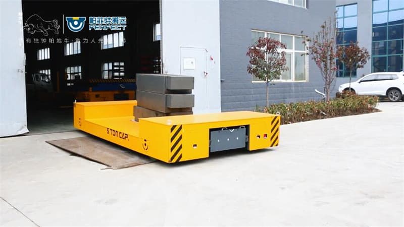 industrial die cart for steel rolls warehouse 30 ton